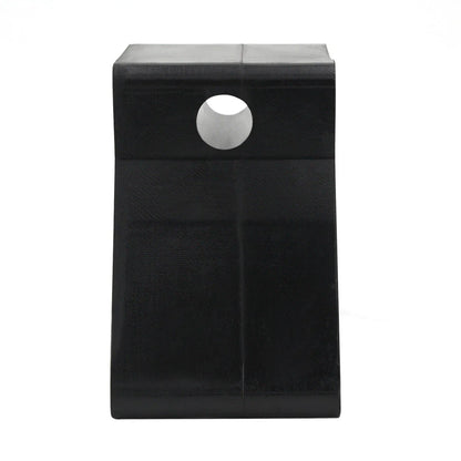 2 Inch Mounting Width Boat Trailer Black Molded Rubber V Bow Stop