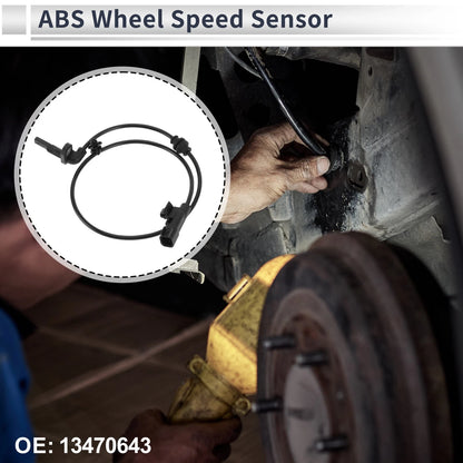 Rear Left/Rear Right ABS Wheel Speed Sensor for Chevrolet Cruze (2011–2016)