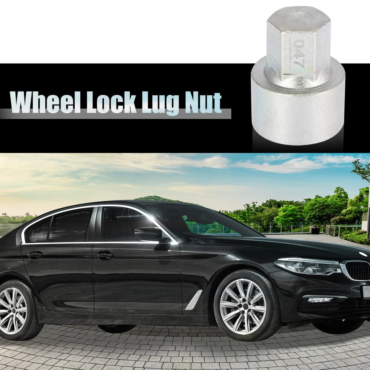 Wheel Lock Lug Nut Anti Theft Removal Key for BMW 3, 5 & 7 Series