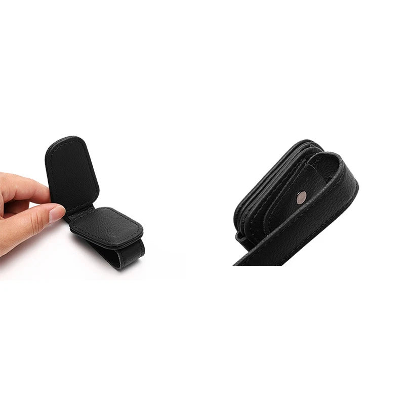 Magnetic Clip Sun Visor Glasses Card Holder for Car (Universal)