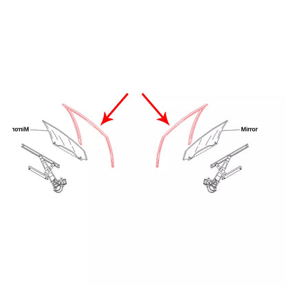 Glass Run Channel Set for Toyota Hilux LN85 YN85 LN86 YN86 RN106 RN130 1987