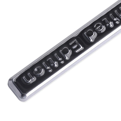 Limited Edition Car Body Sticker Emblem Badge for Auto Fender