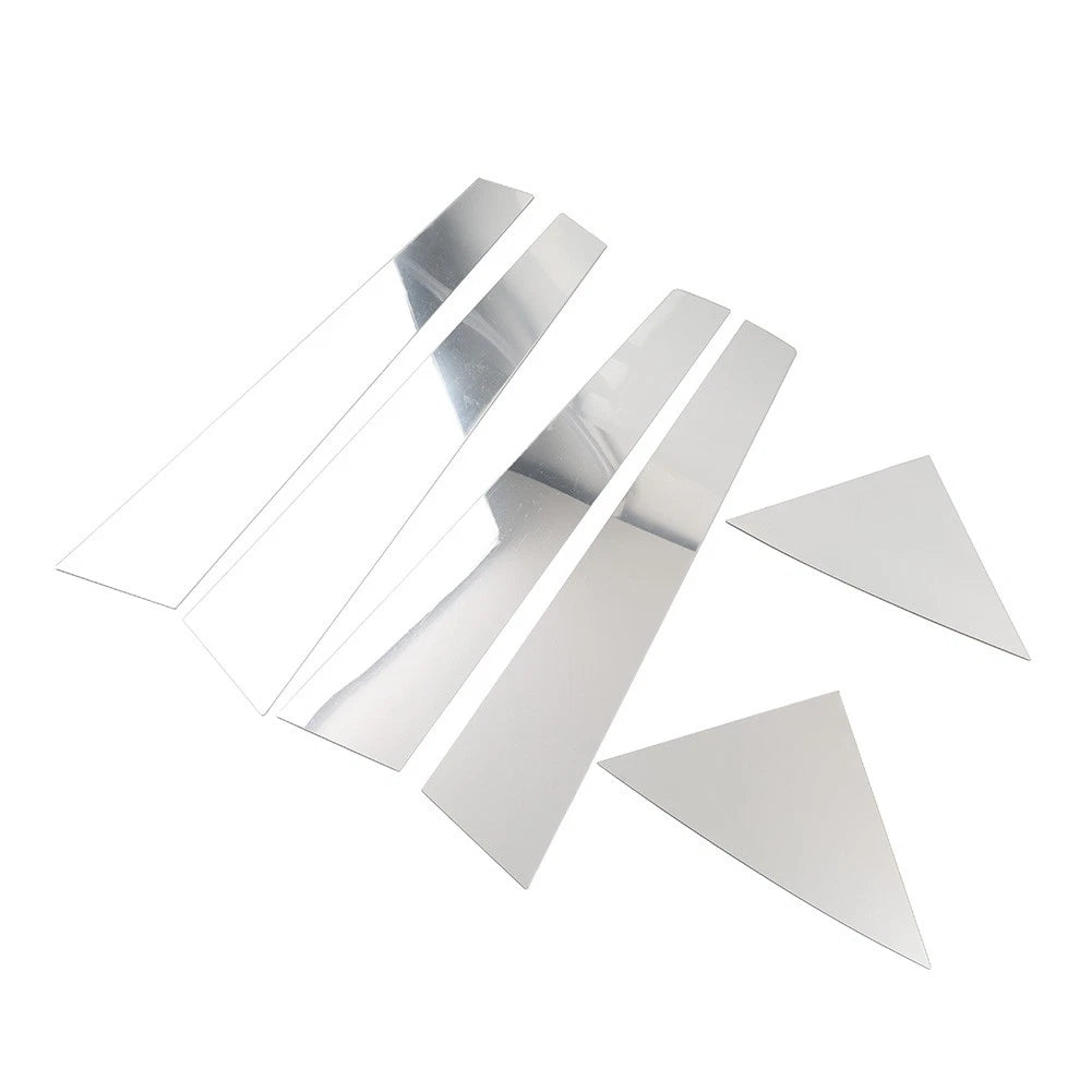 6 x Silver Door Window Trim Covers for Kia Forte K3 Cerato (2009-2012)