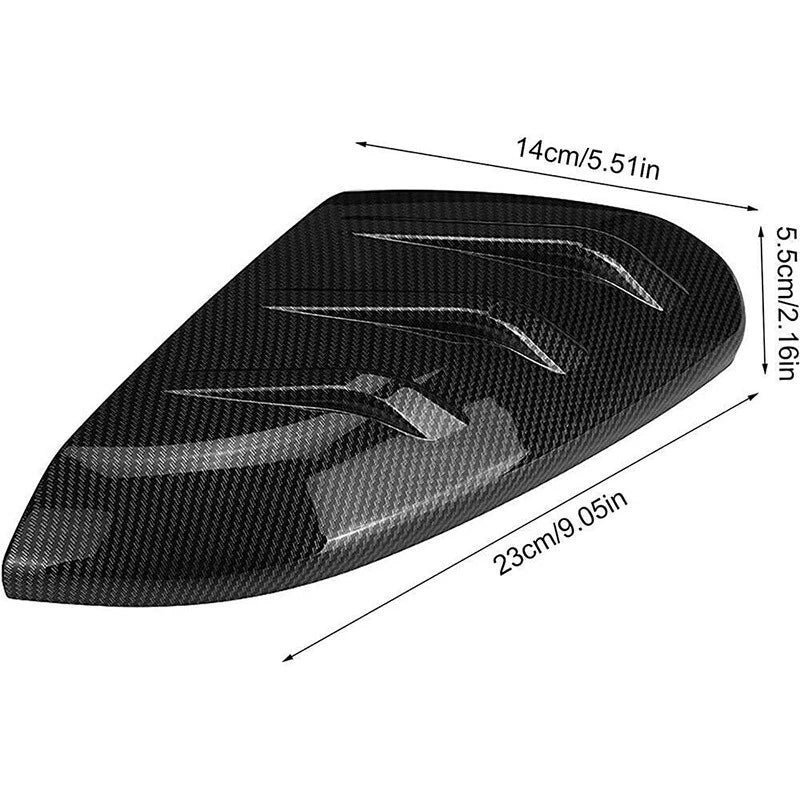 Carbon Fiber Rearview Mirror Cover for Honda Civic 10th Gen (2016-2020)