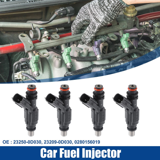 4pcs Fuel Injector Nozzle for Toyota Corolla ZZE150 ZZT250 CDE120