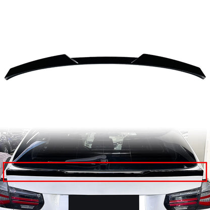 Glossy Black Rear Middle Tail Wing Spoiler for BMW 3 Series (2013-2019)