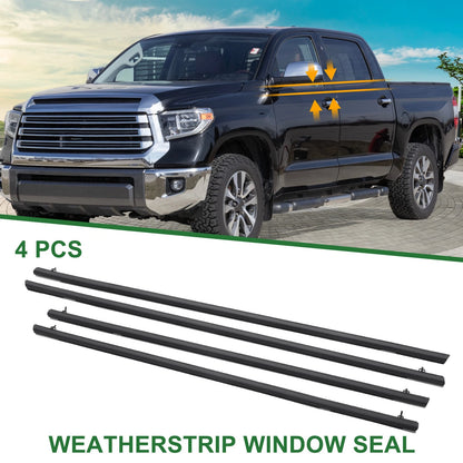 4 x Weatherstrip Window Seal for Honda Civic (2006-2011)