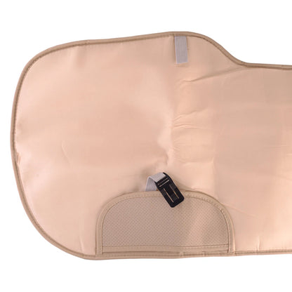 Beige Universal Car Rear Seat Cover Protector Mat Cushion