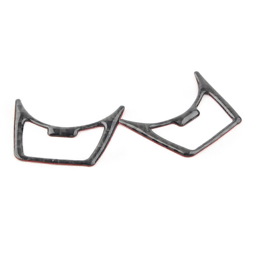 LHD Headlight Switch Cover Trim for Mustang 2015-2019 Carbon Fiber