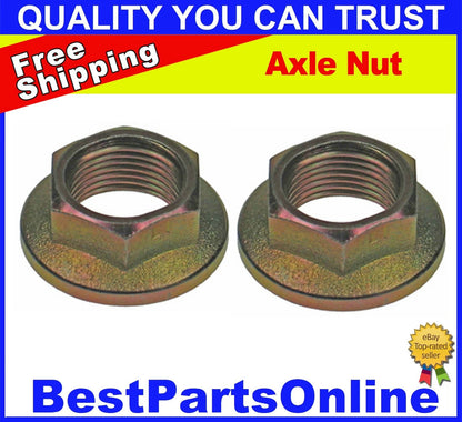 CV Axle Nut M27x2.0 Self Lock Nut 2 x for CHRYSLER 300M (1999–2004)