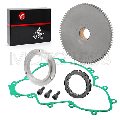 Starter Clutch Bearing Idler Gear 76T Gasket for Polaris 1000 (2017–2023)