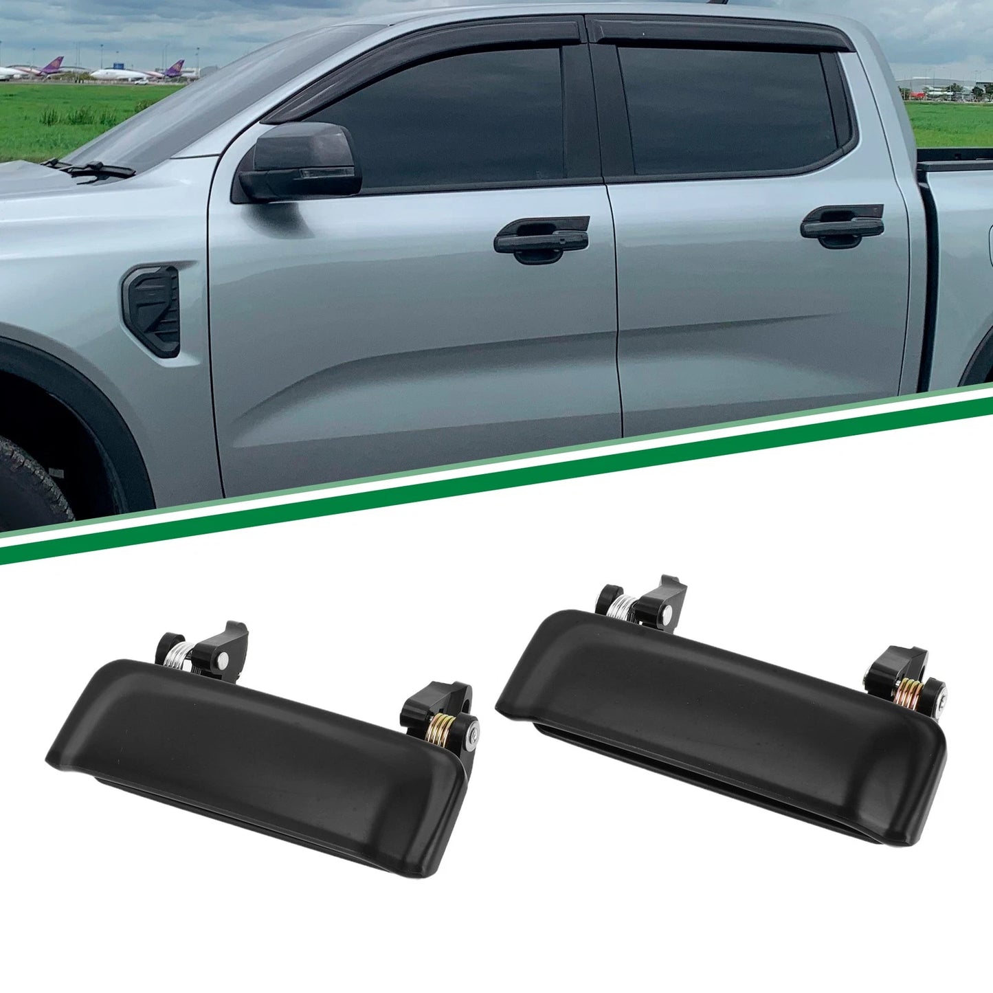 Exterior Door Handle 1 Pair for Ford Ranger (2001-2011)