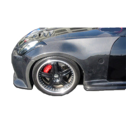 Carbon Fiber Front Side Fender Panel for Nissan 350Z Z33 2003-2008