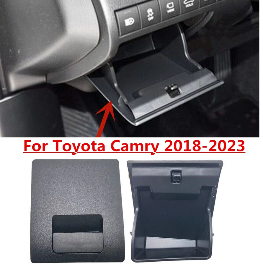 Left Side Black Fuse Box Coin Holder Storage Tray Box for Toyota Camry (2018–2023)