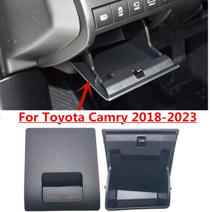 Left Side Black Fuse Box Coin Holder Storage Tray Box for Toyota Camry (2018–2023)