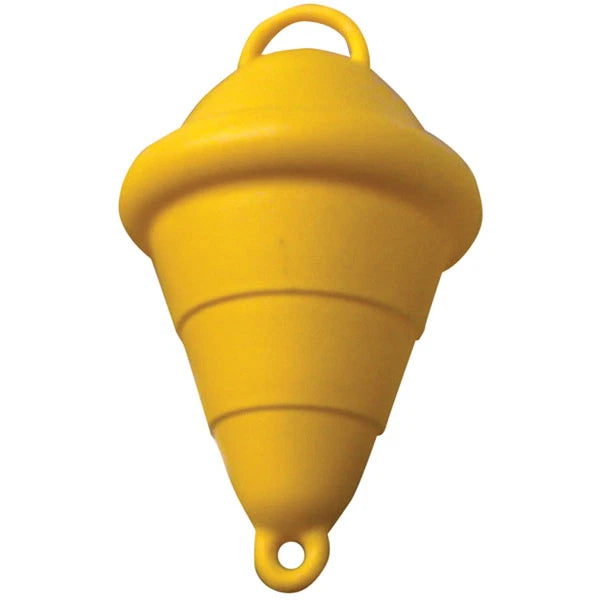 Mooring & Marker Buoy Foam Filled Yellow 356mm High 7KG Support