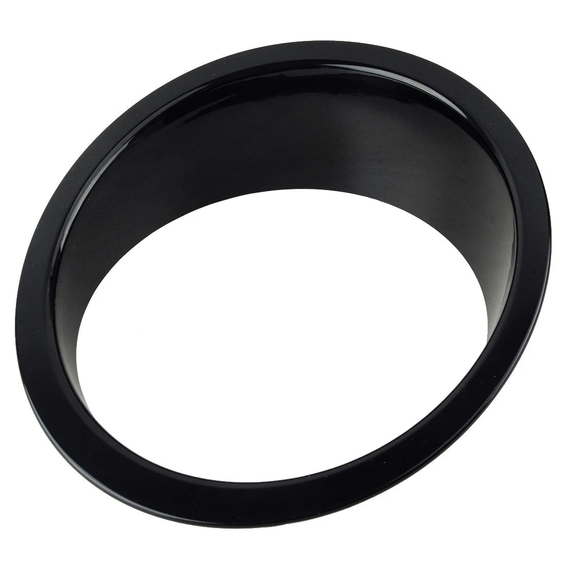 Black Headlight Ring Cover Trim Bezels for Jeep Wrangler JK JKU (2007-2018)
