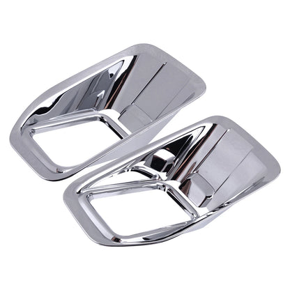 Chrome Front Fog Light Frame Covers for Ford F150 (2015-2017)