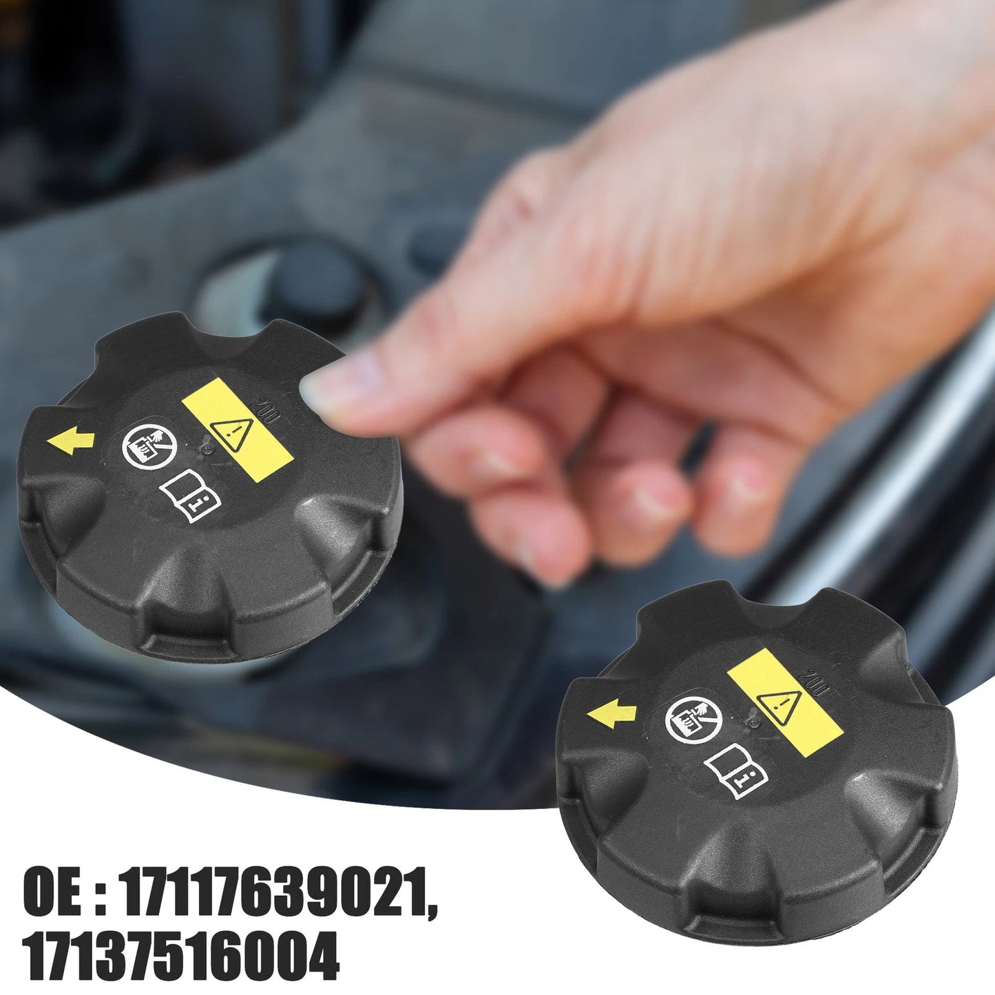 Radiator Expansion Tank Cap for BMW 525i 525xi 528i 530i 535i 540i 545i (2001-2007)