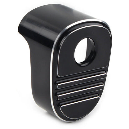 Tri-Line Ignition Switch Cover Black for Harley Touring Bagger FLH (2014-2022)