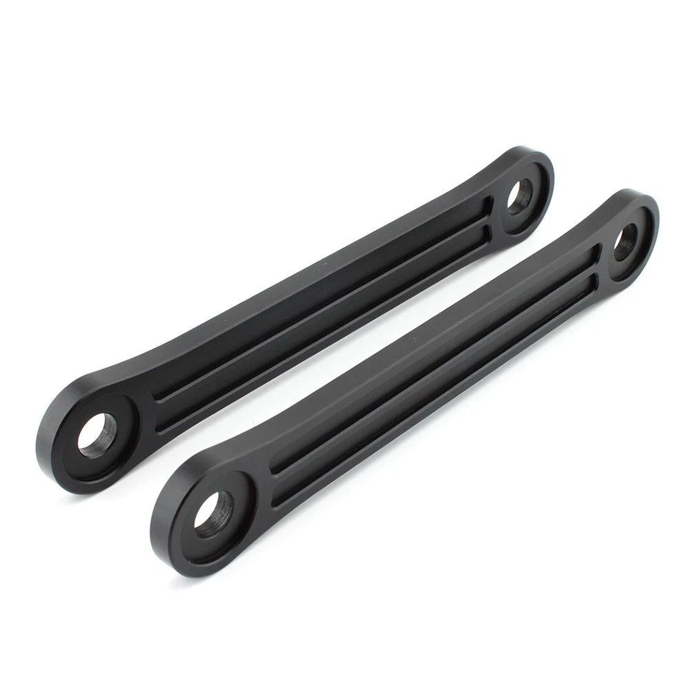 2 x Motorcycle Rear Suspension Linkage Lowering Kit Black Alloy for TIGER 800