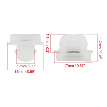 10 Pcs Door Trim Clips for BMW M3 Coupe (2008-2011)