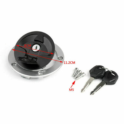 Gas Tank Cap Key for Kawasaki ER400/650, ER4N, ER-6N, ER6F, Ninja EX650 (06-15)