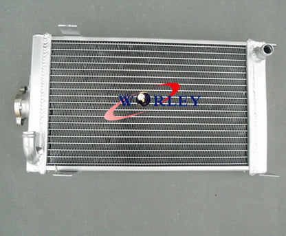 Aluminum Radiator & Fan for GAS Shifter Kart, Go Kart (3 Row)