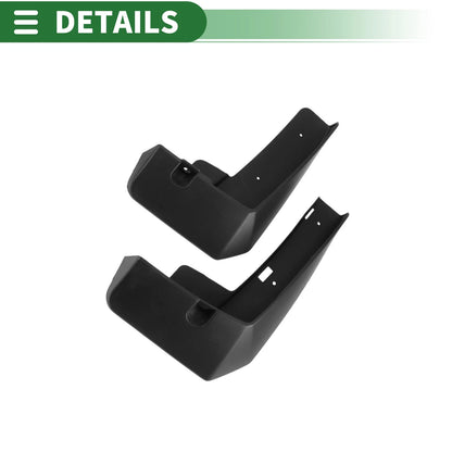 Mud Flaps Splash Guards for Ford EVOS 2021-2023 with Mount Accessories