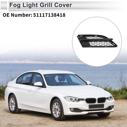 Front Right Fog Light Grill for BMW 335i (2008-2012) - 1 x Quality Replacement