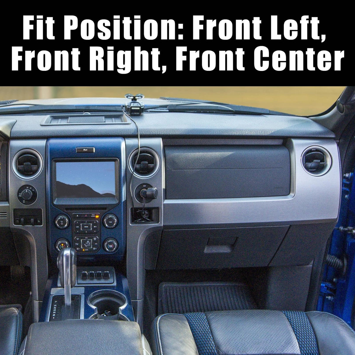 Front Air Vent AC Heater for Lincoln Mark LT, Ford F-150 (2006-2008)