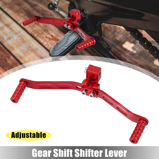 Dual / 2 Way Gear Shift Shifter Lever for Motorcycle Dirt Bike 50cc-160cc Red