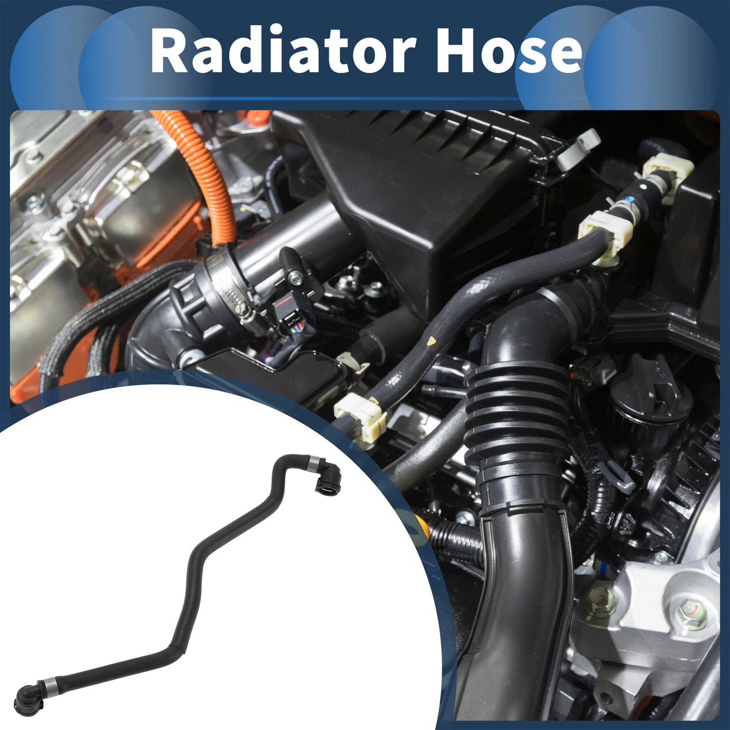 Radiator Hose for BMW 230i xDrive, 430i xDrive (2017-2021)
