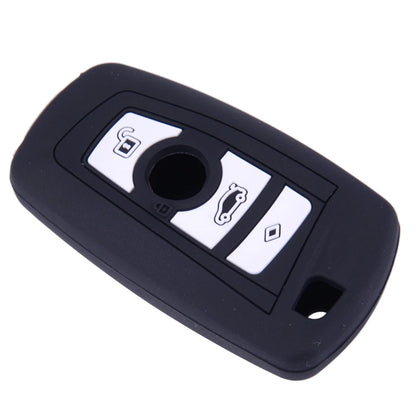 Key Case Cover for BMW 3 Button Silicone Keyless Key (2012-2019)