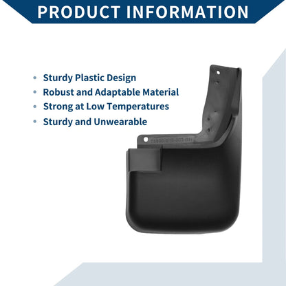 Mud Flaps Splash Guards 1 Set for Honda CR-V (1997-2001)