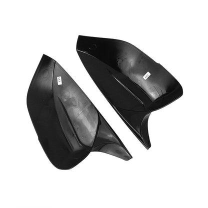 Rearview Mirror Cover Caps for Infiniti Q50 Q60 Gloss Black (2014-2023)