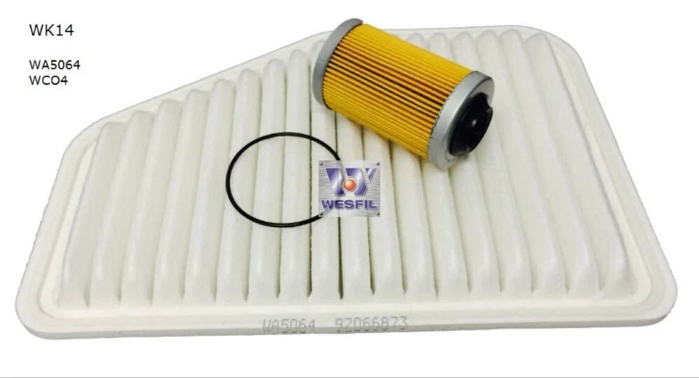 3 x WESFIL FILTER SERVICE for Holden Commodore VE VF 3.6L (2006–2015)