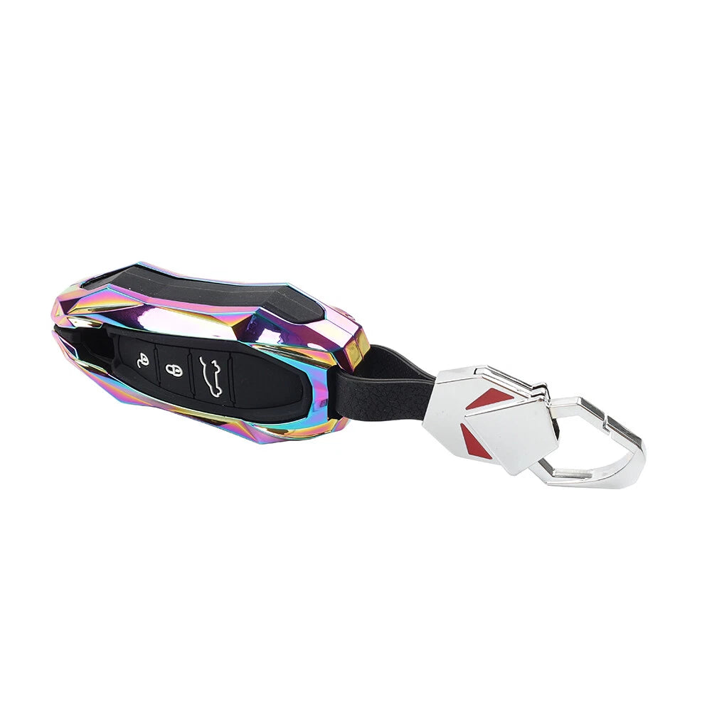 Colorful Smart Key Fob Cover Case for Porsche Cayenne Panamera 911 Macan