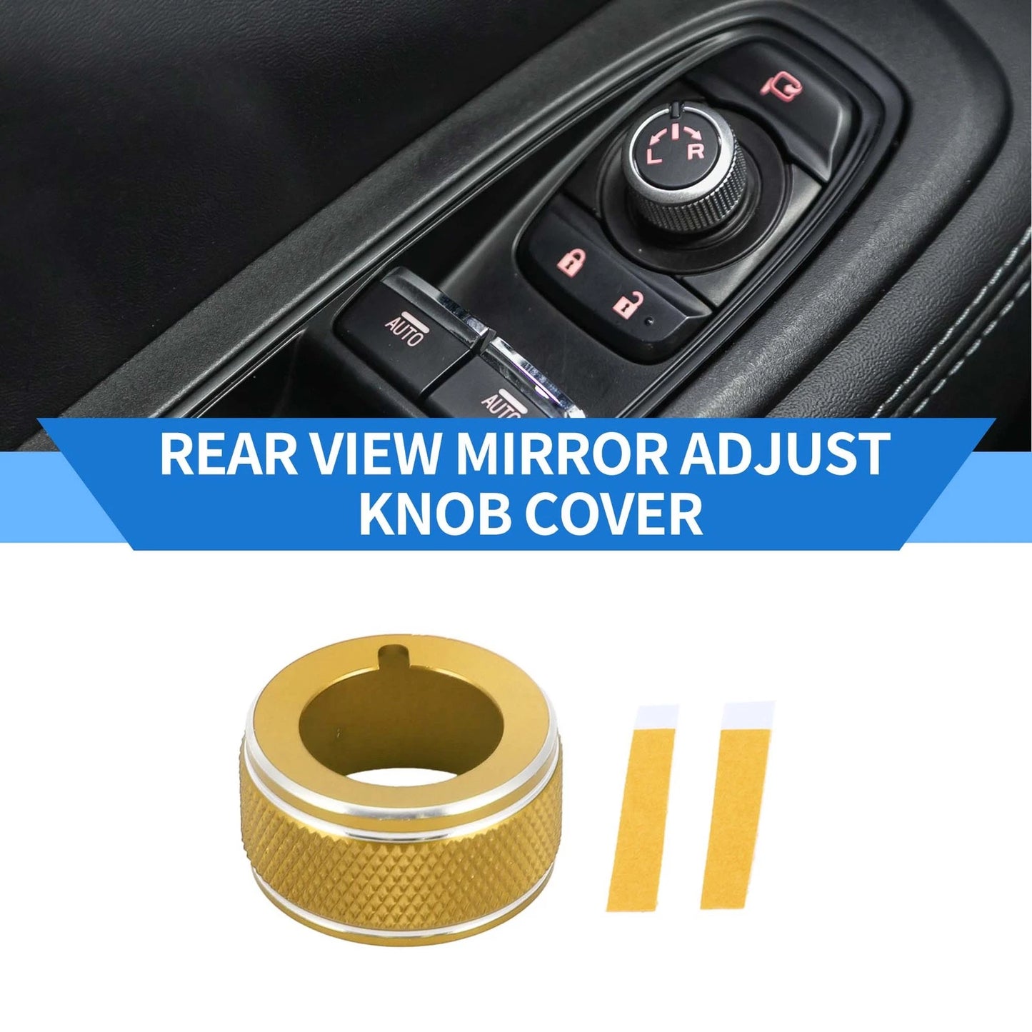 Rear View Mirror Adjust Knob Cover for Subaru Forester (2019-2024)