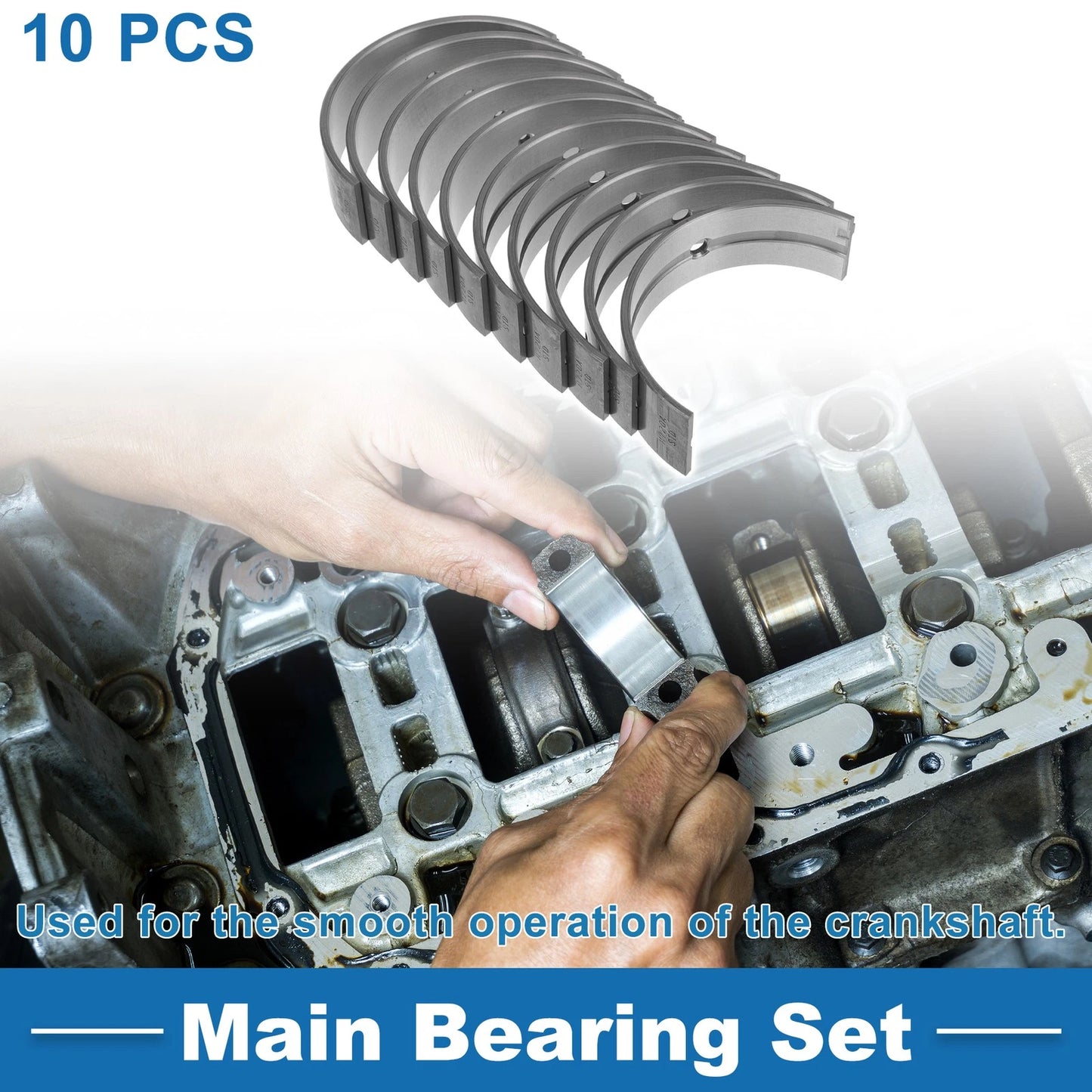 Main Bearing Set for Toyota Land Cruiser (2002–2010)