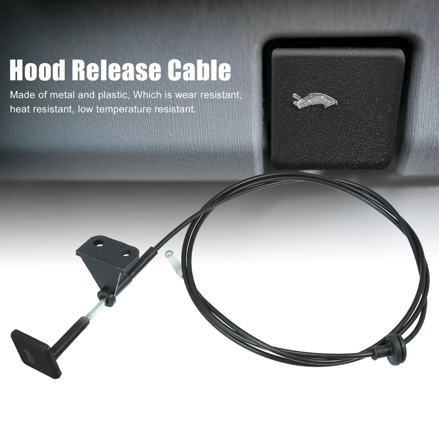 Front Hood Latch Lock Release Cable for Honda Civic (2006-2011)