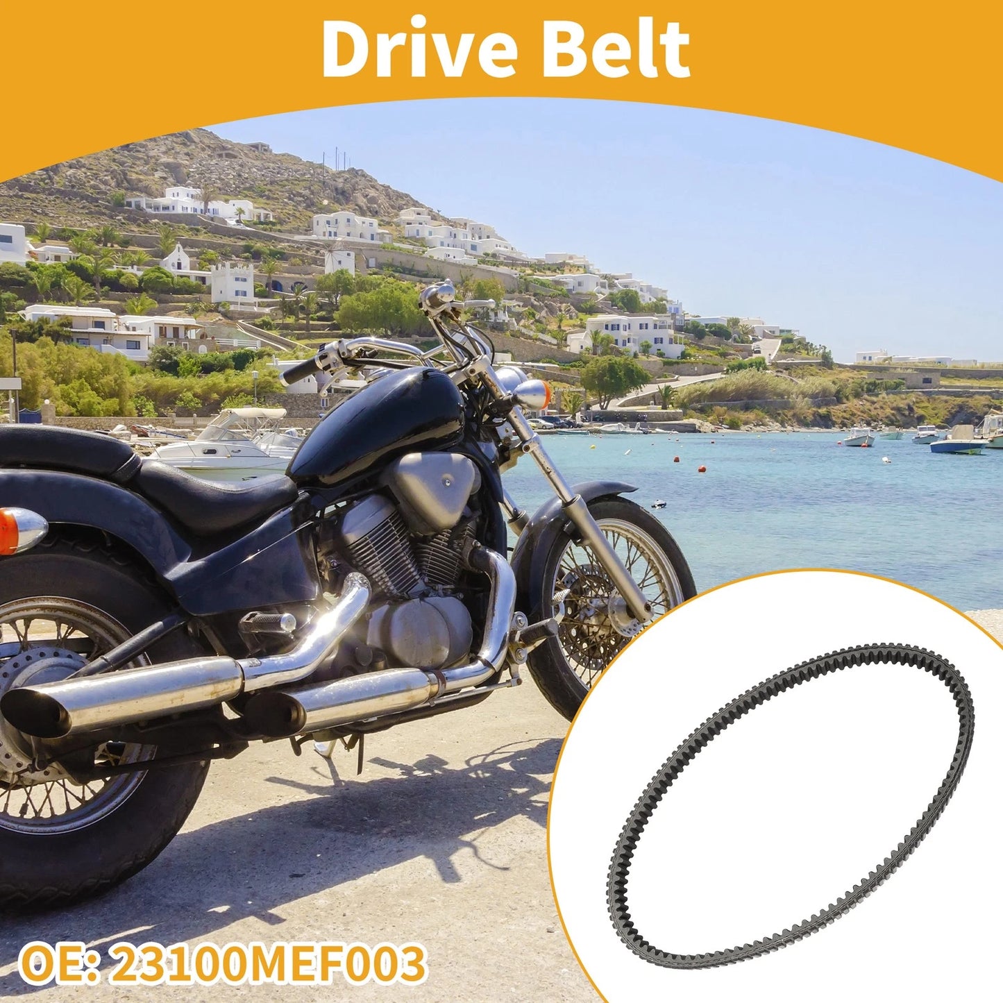 Drive Belt for Honda FJS400 Silver Wing Motorcycle