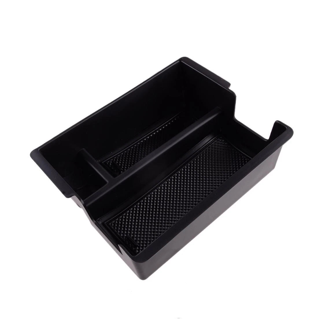 Black Center Console Armrest Storage Box w/ Mat for Isuzu D-Max (2021)