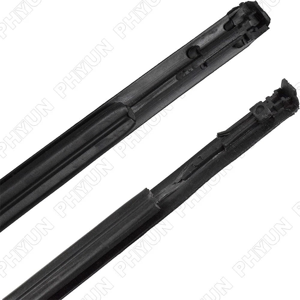Black Auto Roof Trim Molding  Left+Right for 2009-2013 Toyota Corolla