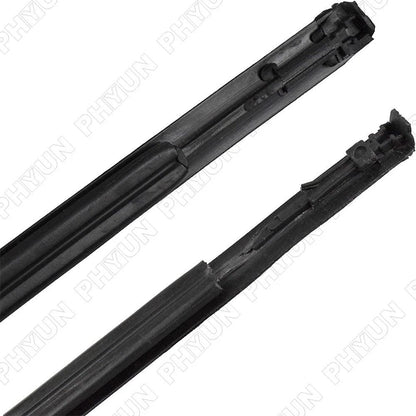 Black Auto Roof Trim Molding  Left+Right for 2009-2013 Toyota Corolla