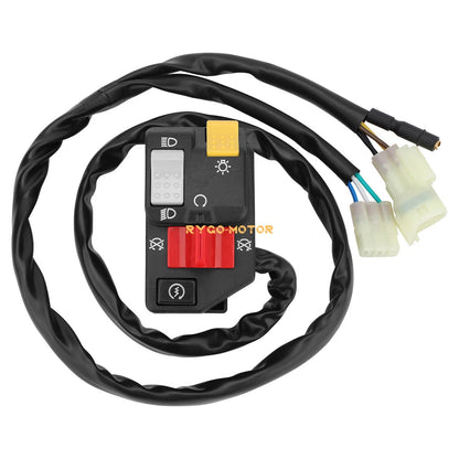 Handlebar Key Starter Relay Switch for Honda TRX250EX Sportrax (2006–2007)