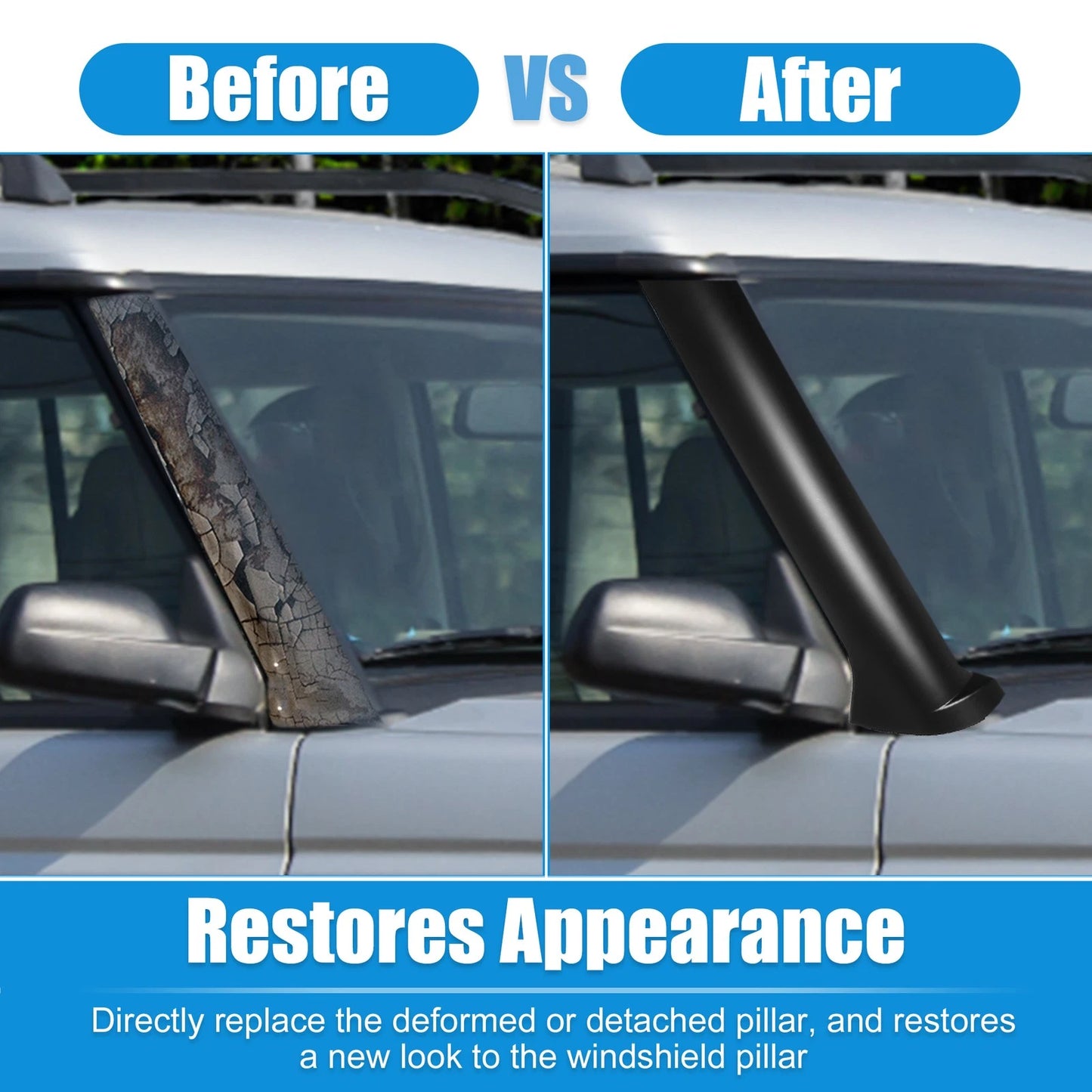 Windshield A Pillar Trim for Land Rover Discovery (1999-2004)
