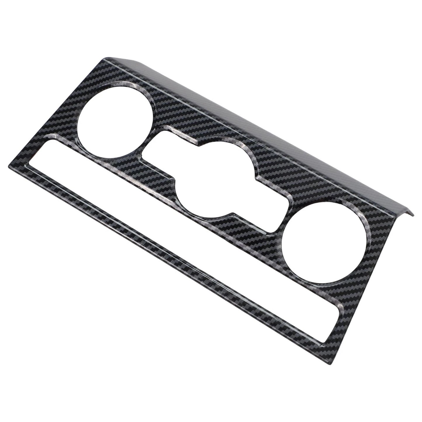 Air Conditioning Knob Trim Cover Black Carbon Fiber for T Roc (2018–2023)
