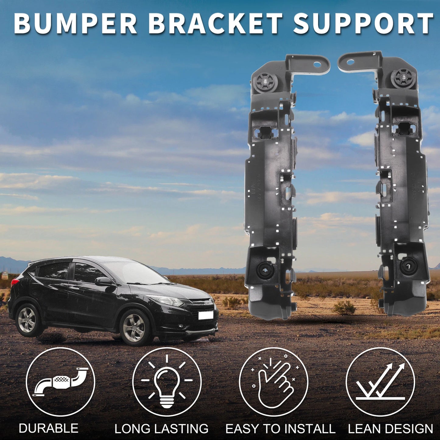 Front Bumper Retainer Bracket  for Honda HR-V (2016-2023)