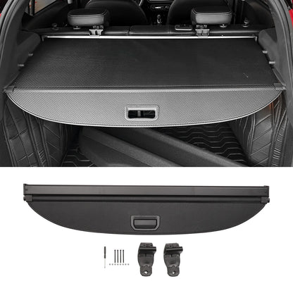 Cargo Cover for Nissan Kicks 2018-2024 Retractable Carbon Fiber Black